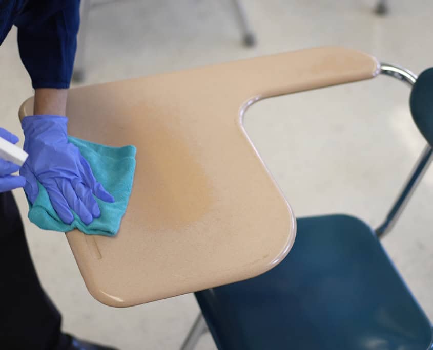 High-Touch Areas in Private Schools That Need Frequent Disinfection