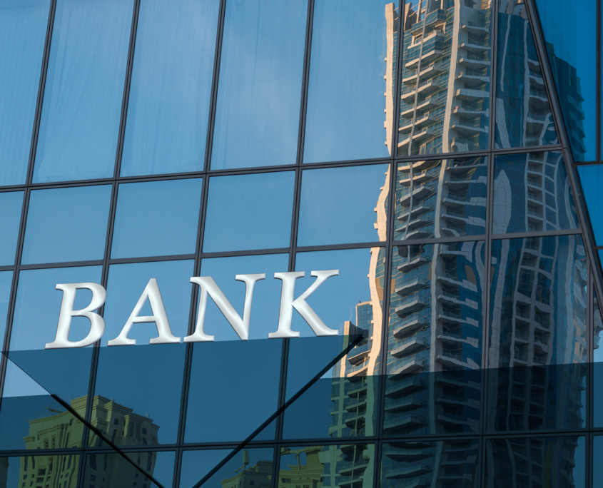 Bank building